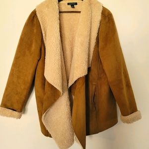 RALPH LAUREN DRAPED VEST JACKET